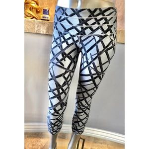 Athleta XXS Lattice Print Leggings